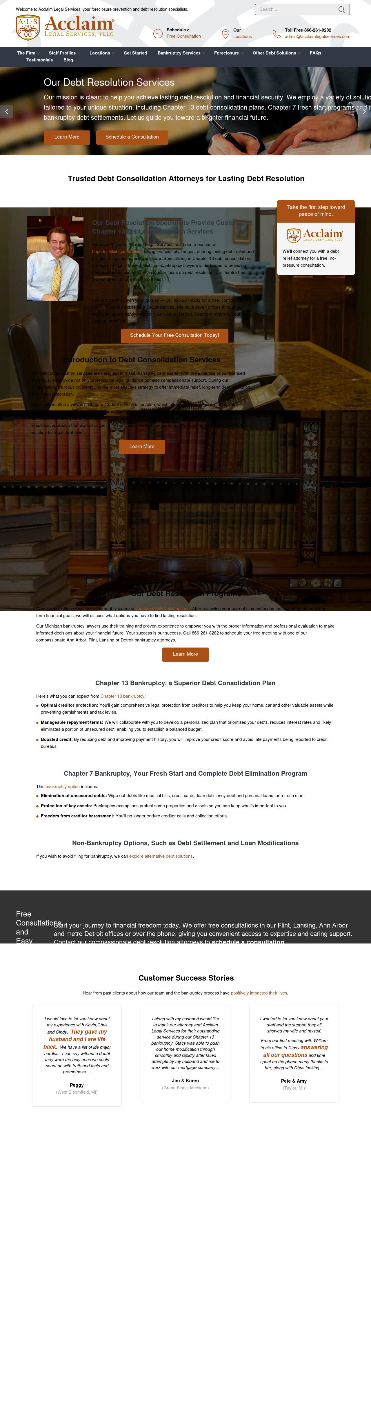 Acclaim Legal Services, PLLC - Flint MI Lawyers