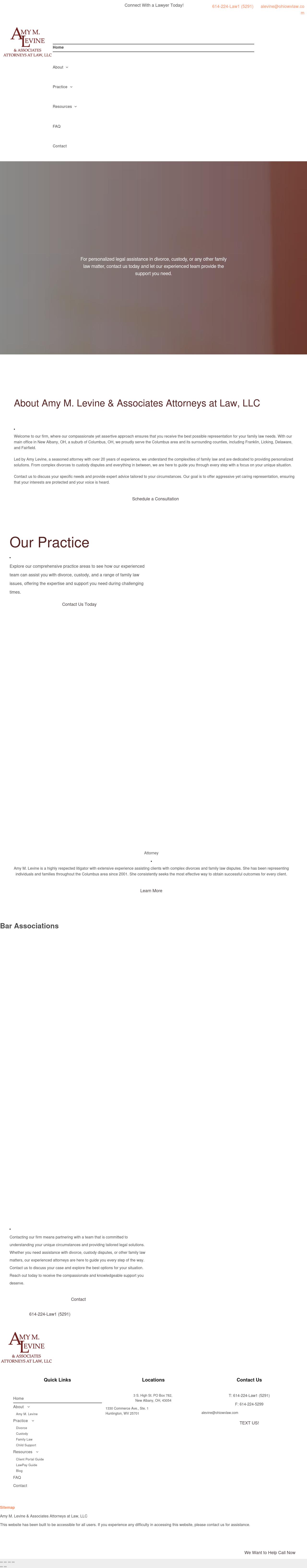 Amy M. Levine & Associates, Attorneys at Law, LLC - Columbus OH Lawyers