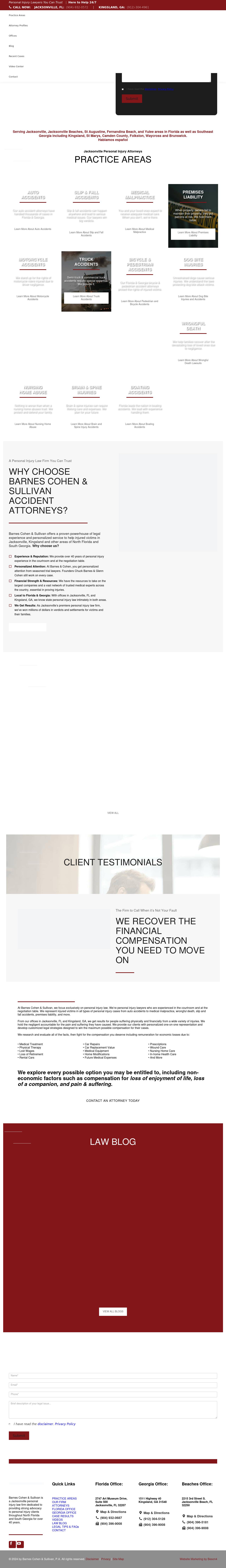 Barnes & Cohen P.A. - St. Augustine FL Lawyers