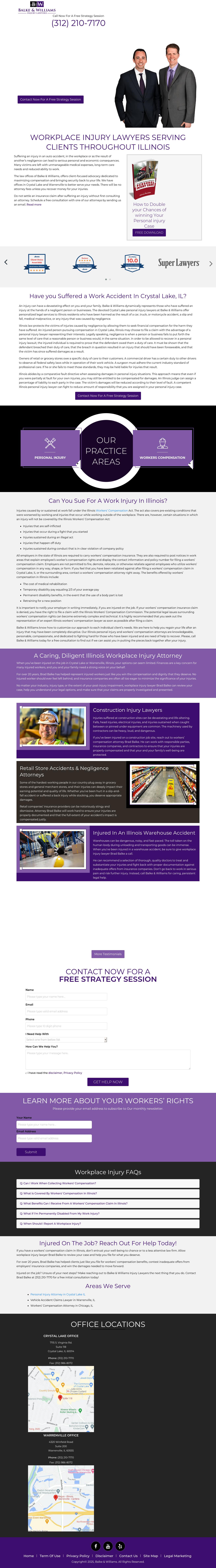 Brad J. Balke, P.C. - Crystal Lake IL Lawyers