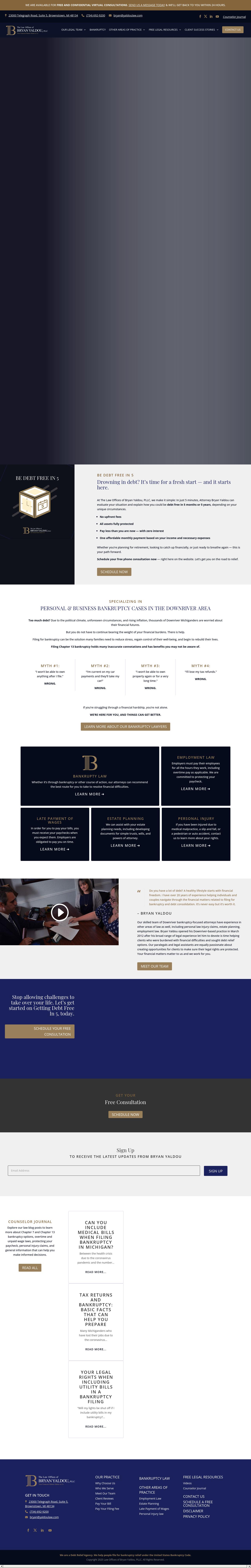 Bryan Yaldou - Brownstown Township MI Lawyers