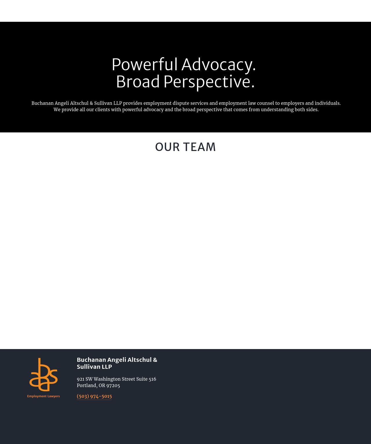 Buchanan Angeli Altschul & Sullivan LLP - Portland OR Lawyers