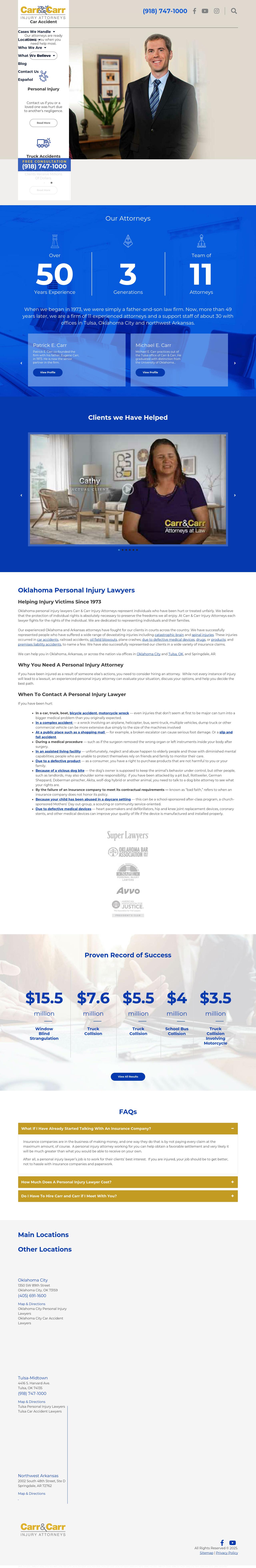 Carr & Carr, Attorneys at Law - Oklahoma City OK Lawyers