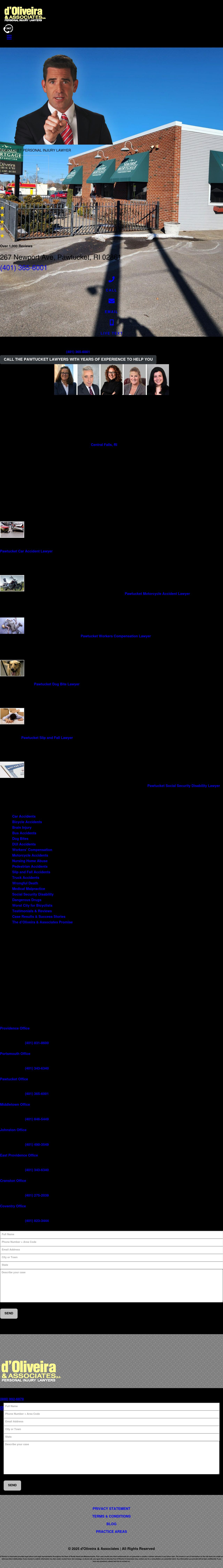 d'Oliveira & Associates - Pawtucket RI Lawyers