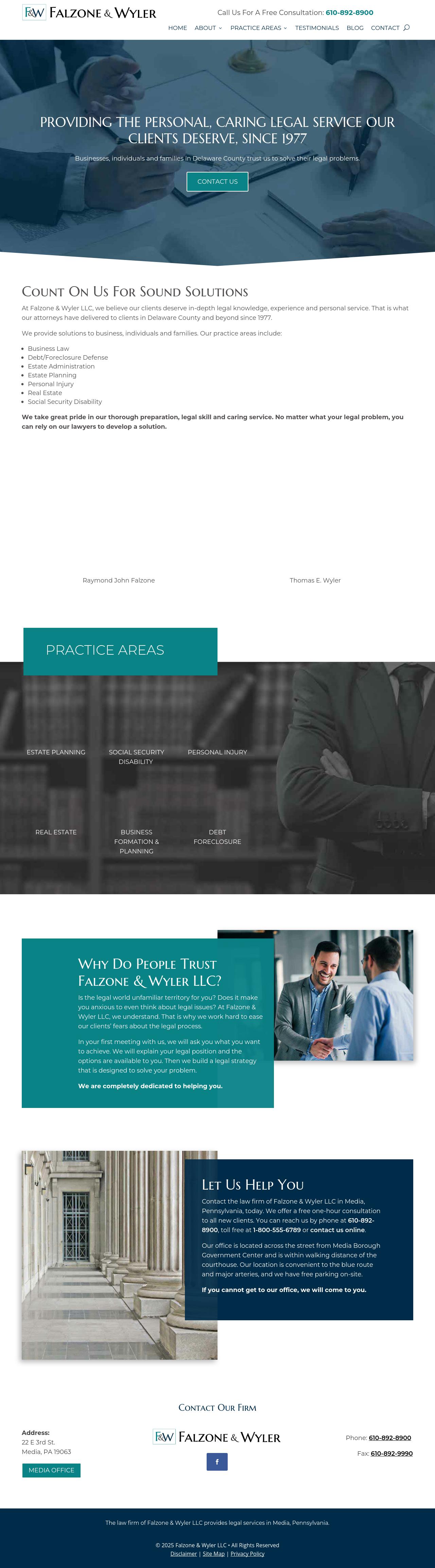 Falzone & Wyler - Media PA Lawyers