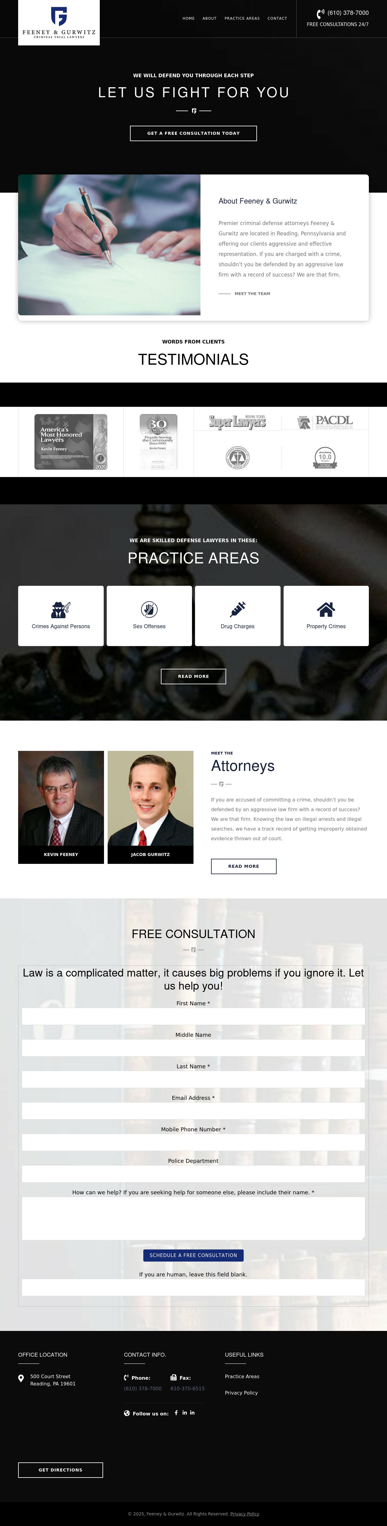 Feeney & Gurwitz - Reading PA Lawyers