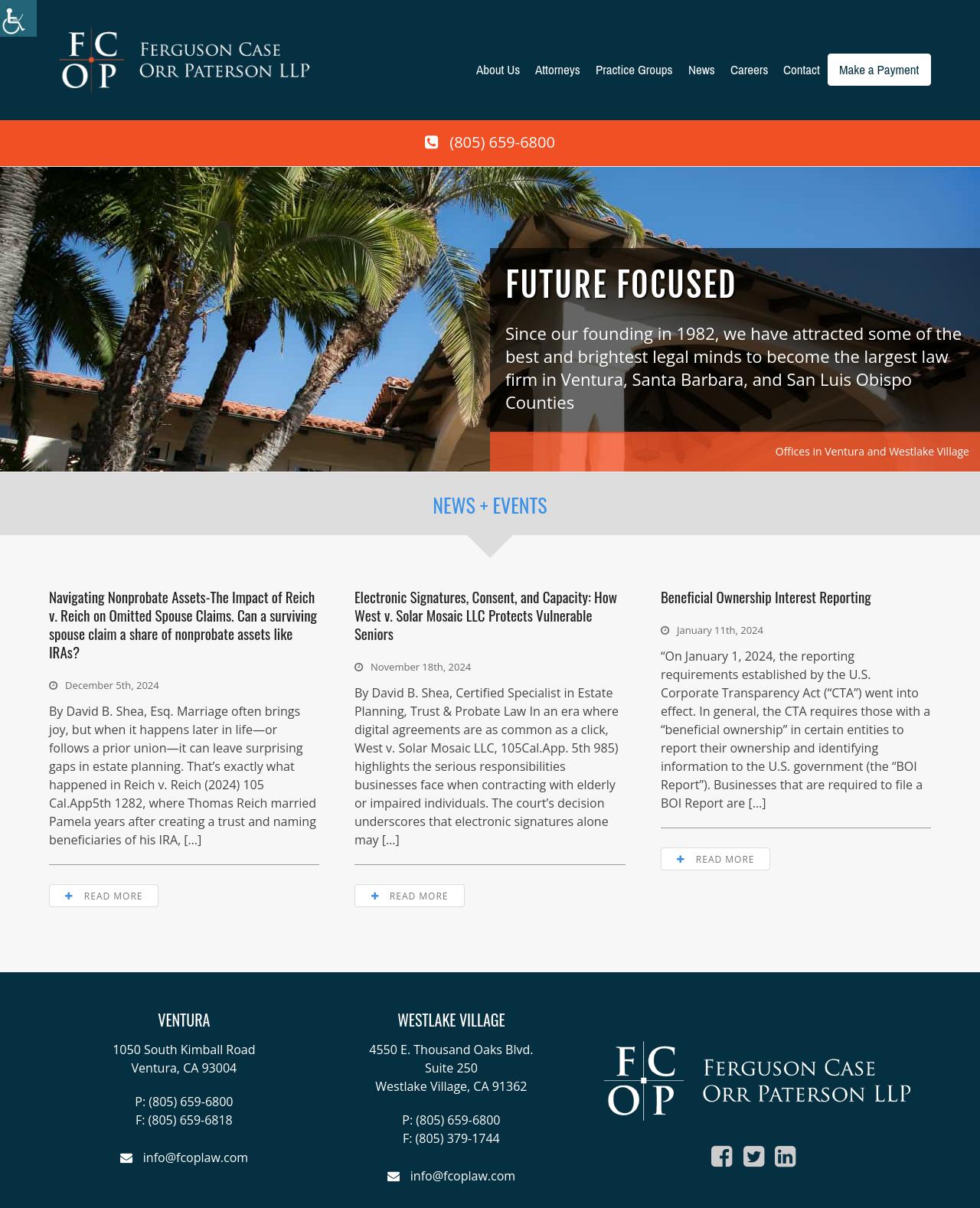 Ferguson Case Orr Paterson LLP - Ventura CA Lawyers