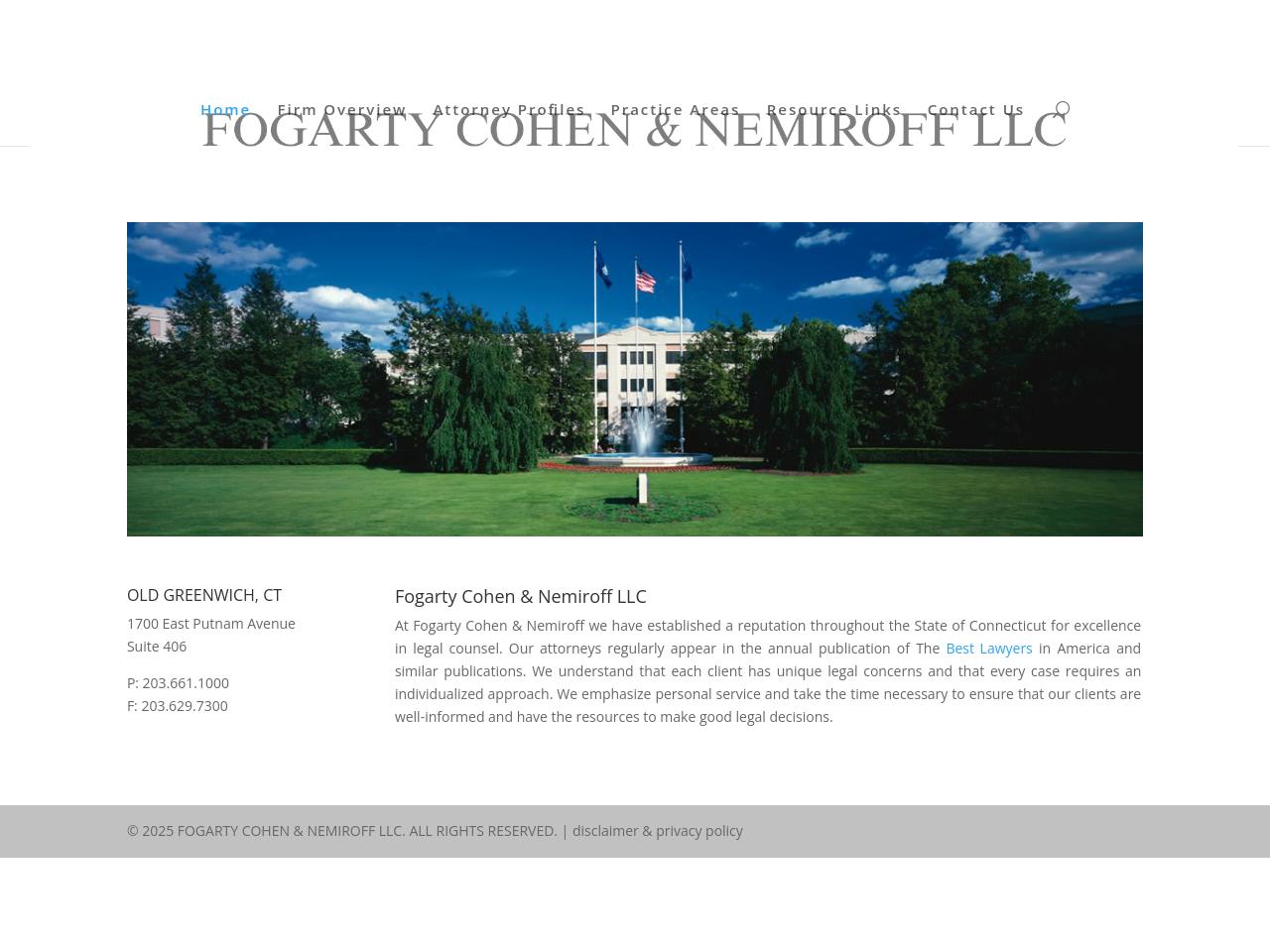 Fogarty Cohen Selby & Nemiroff LLC - Old Greenwich CT Lawyers