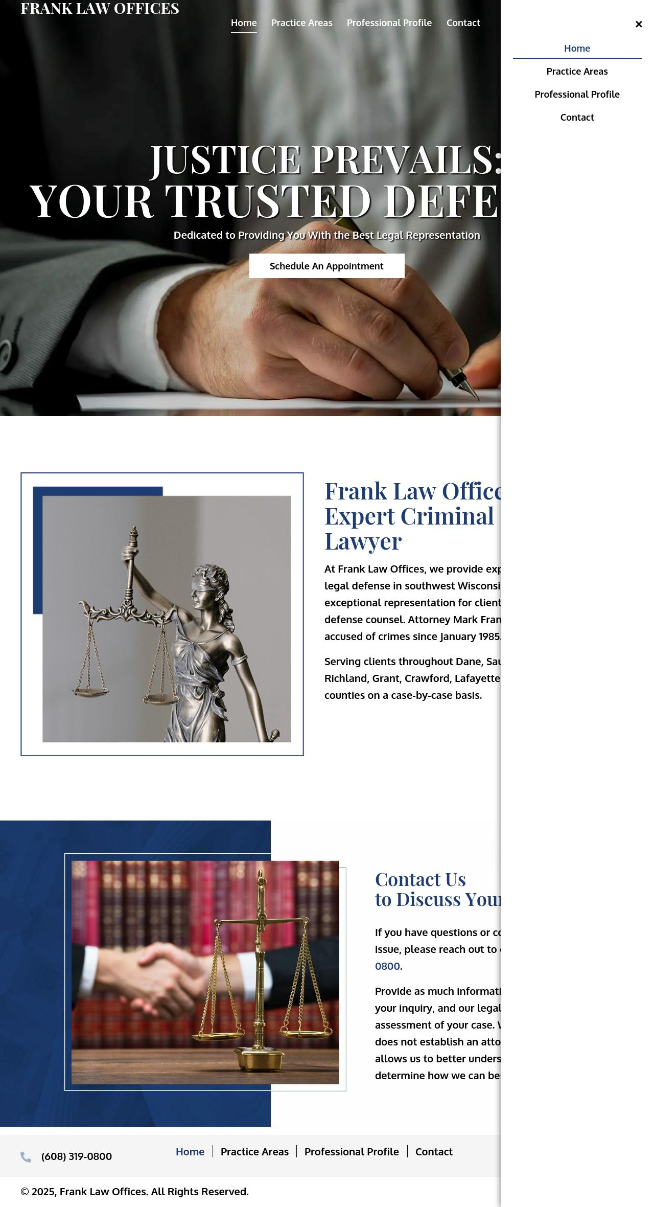 Frank Law Offices - Madison WI Lawyers