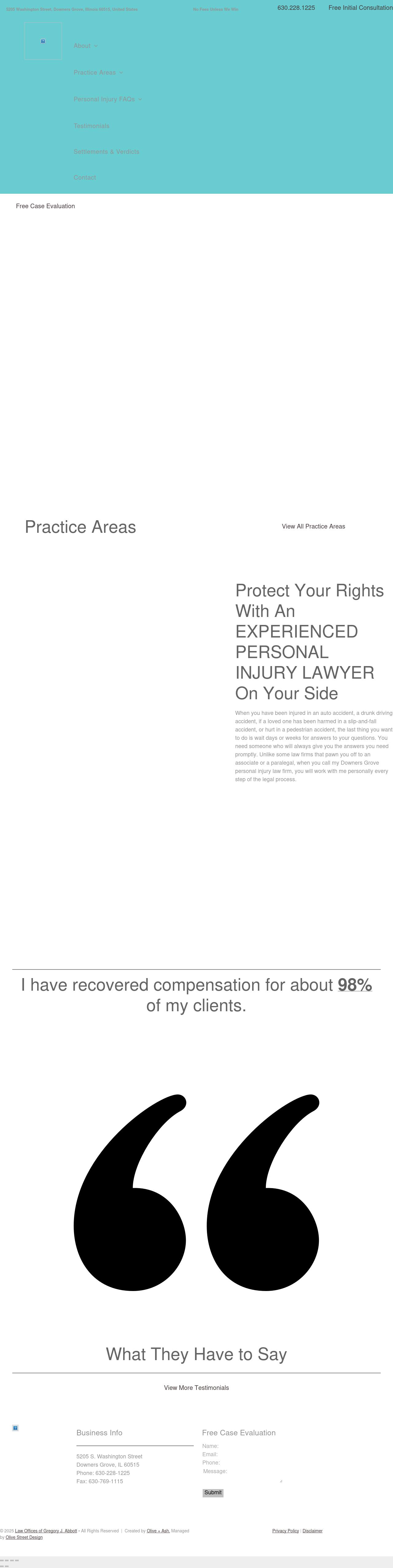 Gregory J. Abbott, Attorney at Law - Downers Grove IL Lawyers