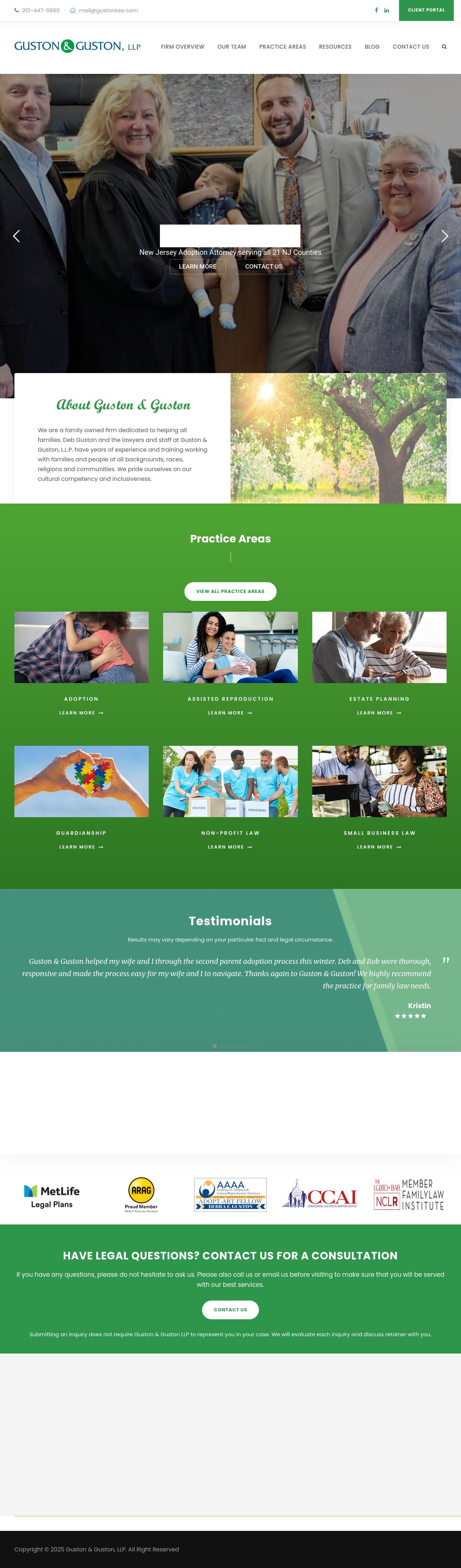 Guston & Guston, LLP - Glen Rock NJ Lawyers