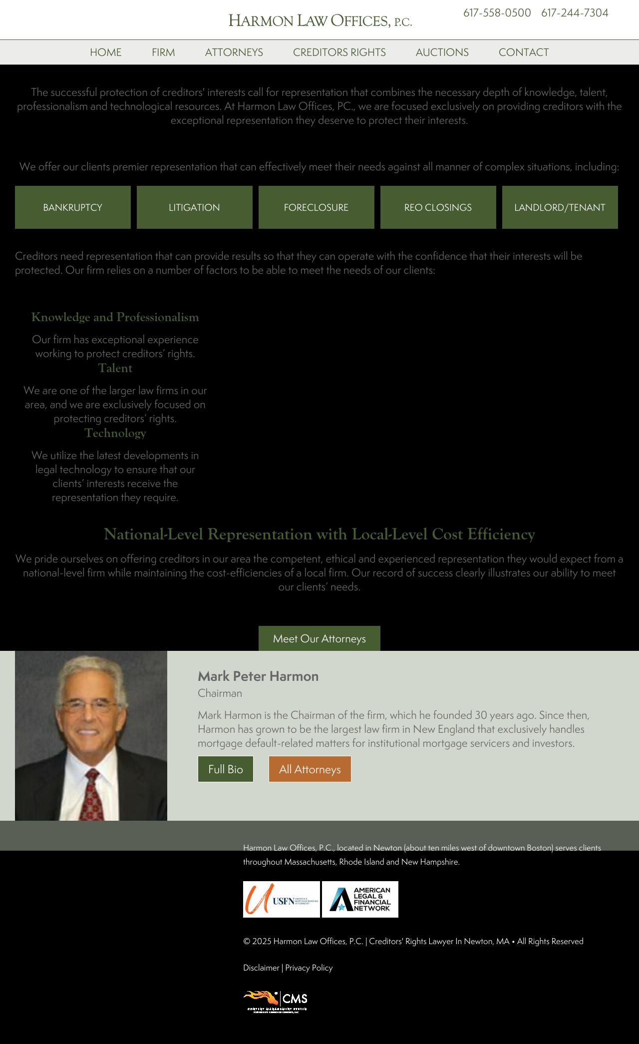 Harmon Law Offices, P.C. - Newton MA Lawyers