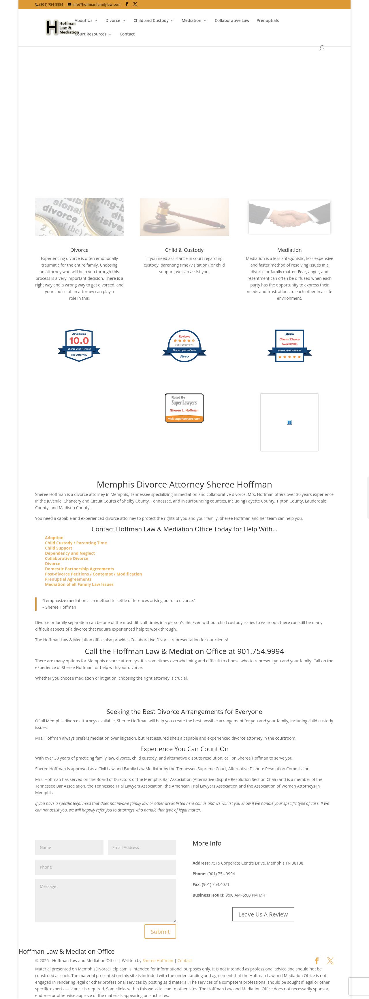 Hoffman Law & Mediation Office - Memphis TN Lawyers