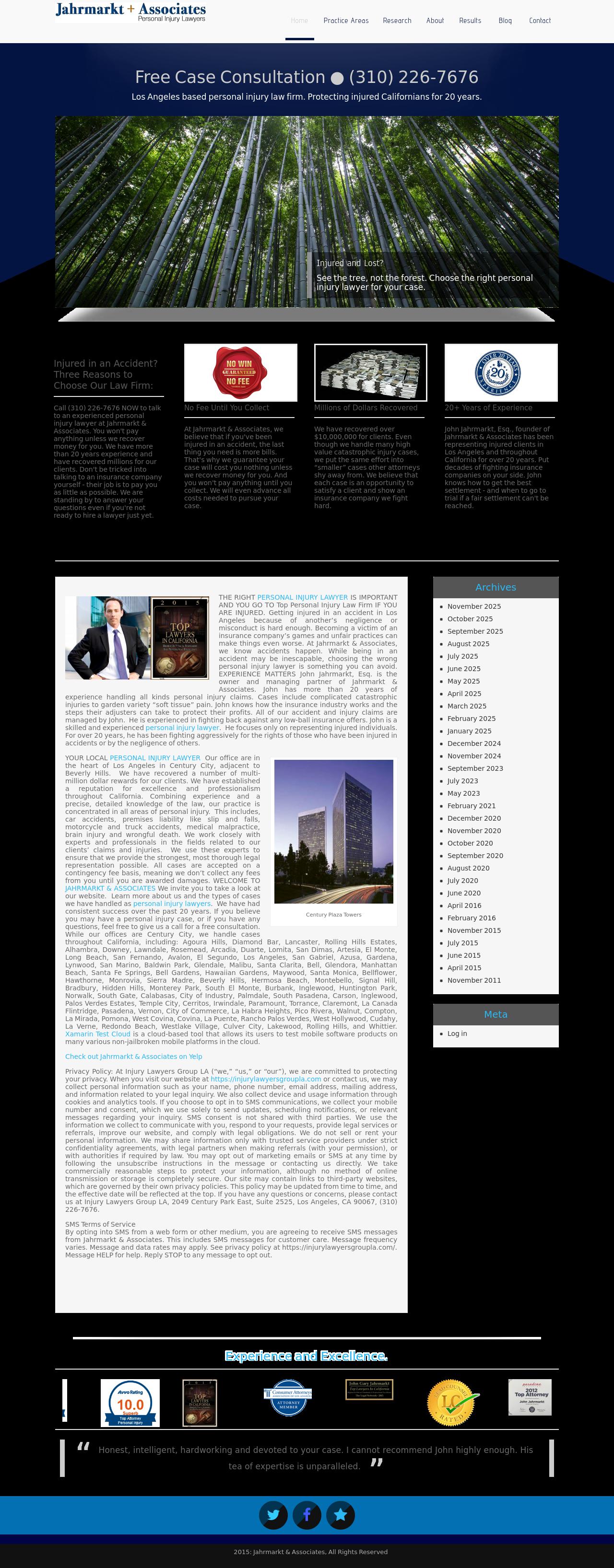 Jahrmarkt & Associates - Los Angeles CA Lawyers