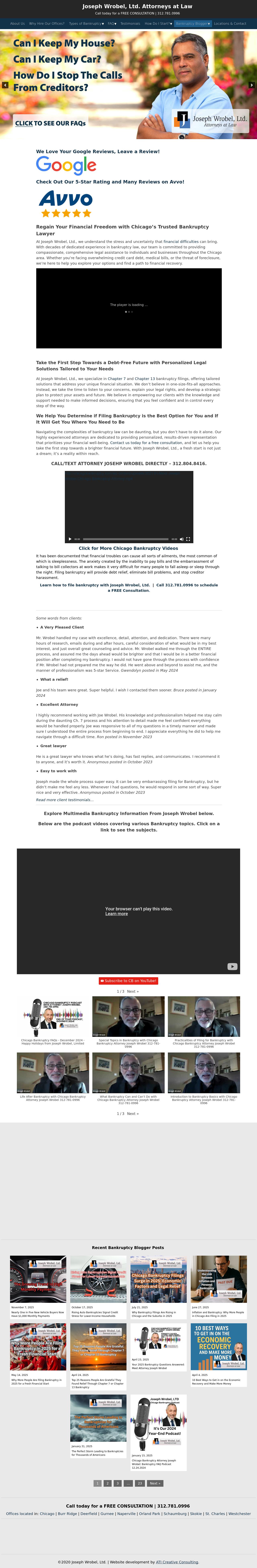 Joseph Wrobel, Ltd. - Chicago IL Lawyers