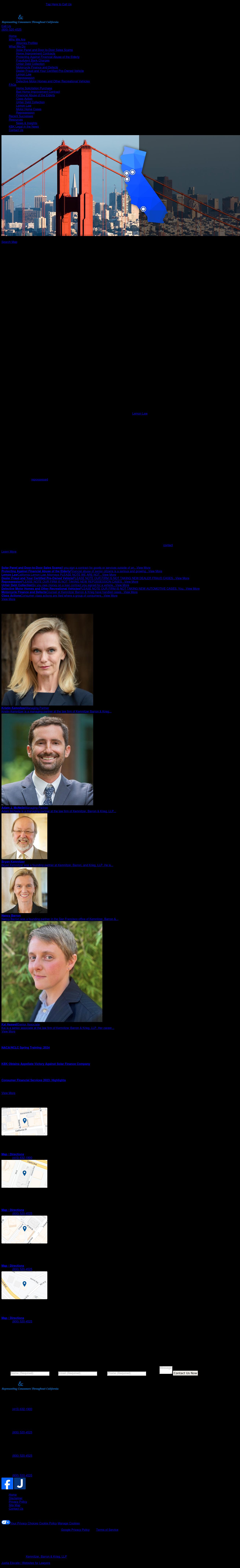 Kemnitzer, Barron & Krieg LLP - Sacramento CA Lawyers