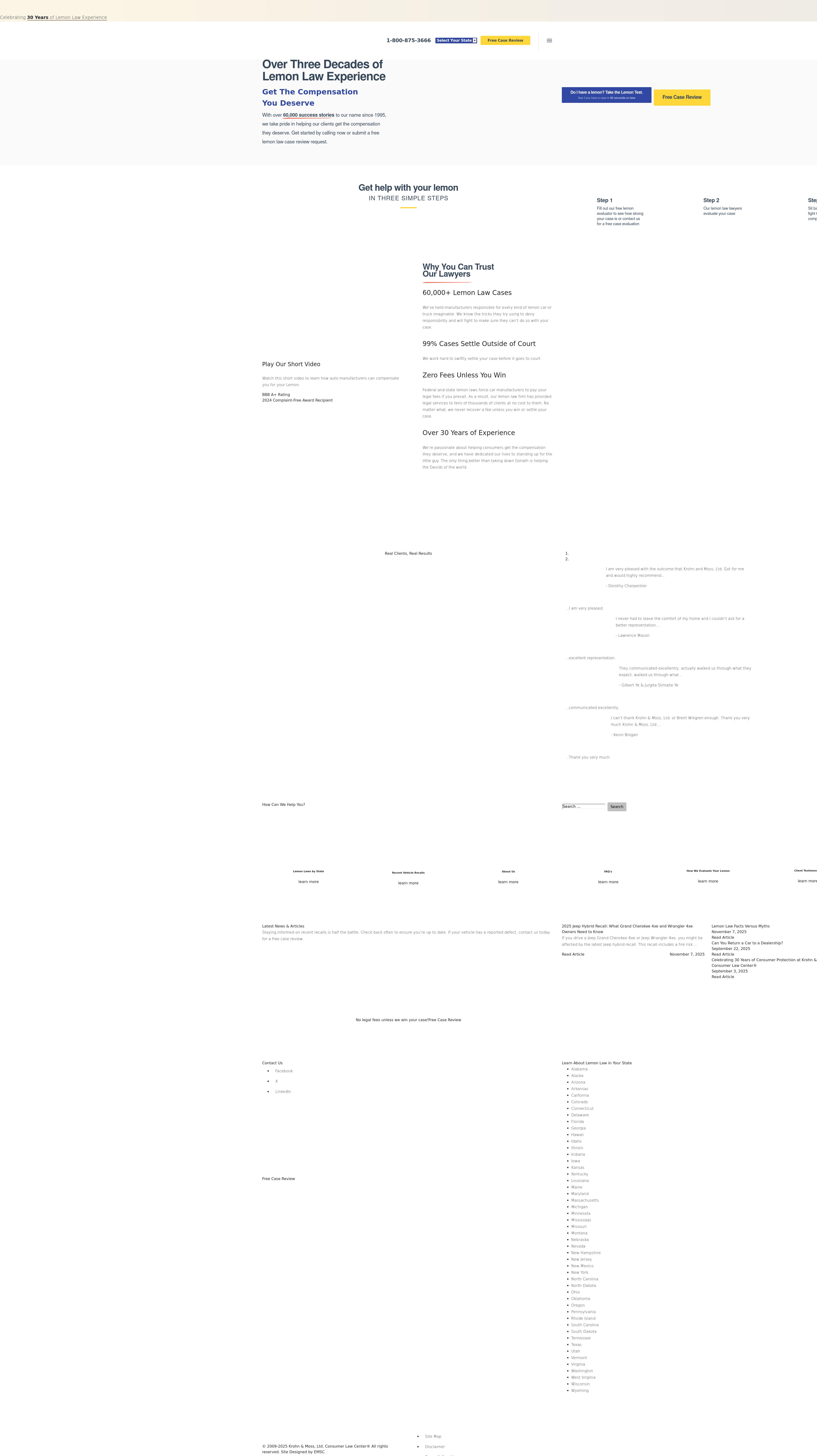 Krohn & Moss Ltd - Independence OH Lawyers