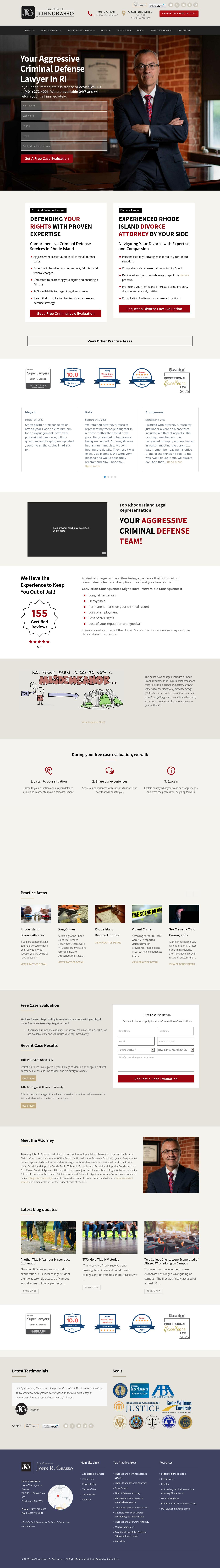 Law Office of John R. Grasso, Inc. - Providence RI Lawyers