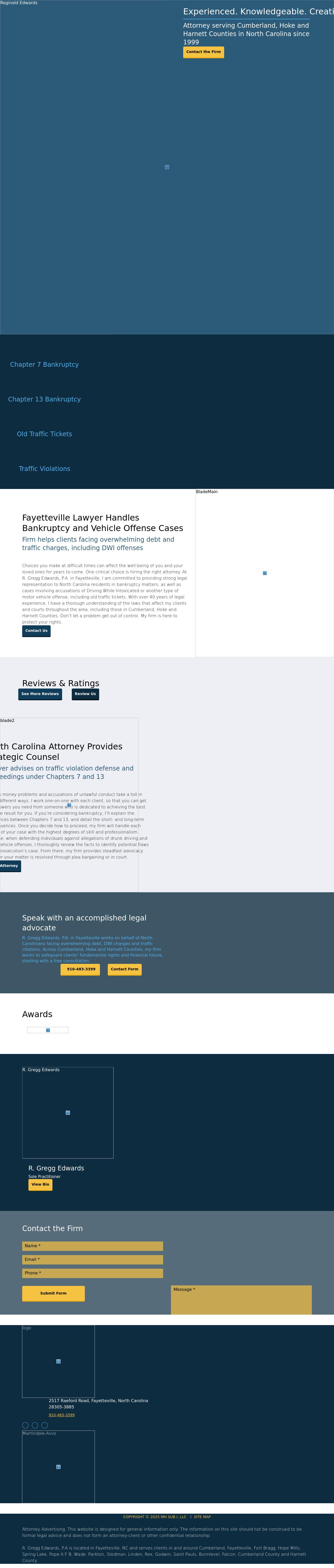 Law Office of R. Gregg Edwards PA - Fayetteville NC Lawyers