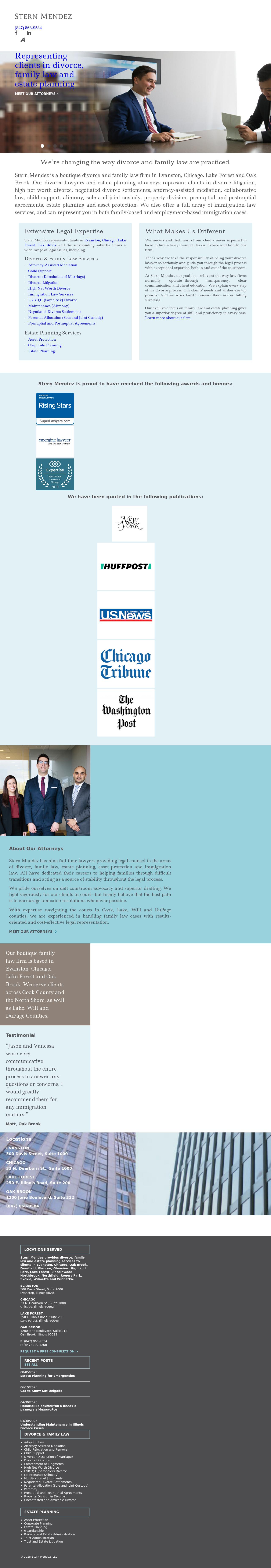 Law Offices of Joshua E. Stern - Evanston IL Lawyers