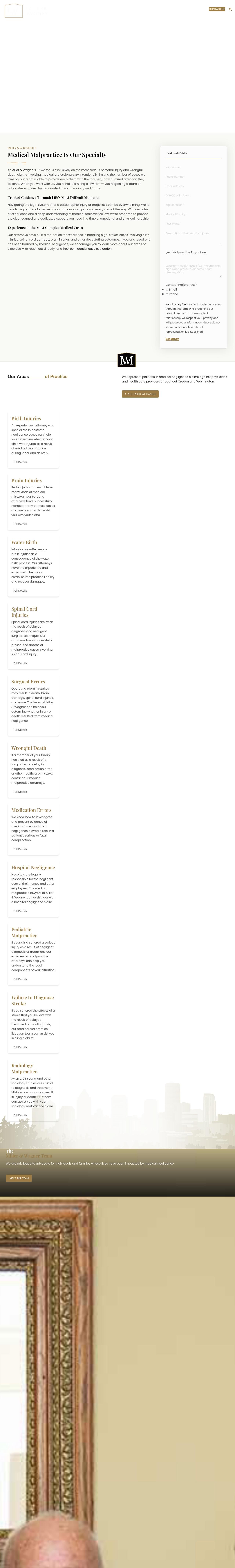 Miller & Wagner, LLP - Eugene OR Lawyers