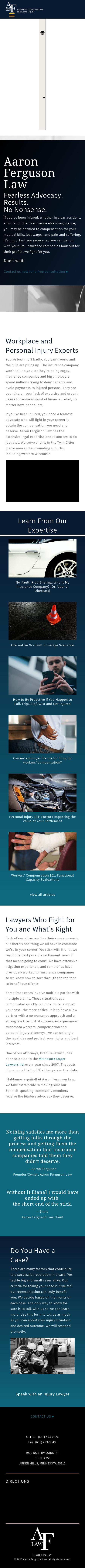 Aaron Ferguson Law - St. Paul MN Lawyers