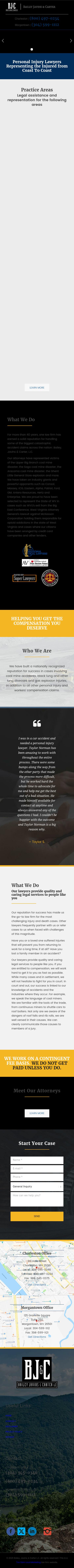 Bailey, Javins & Carter, L.C. - Summersville WV Lawyers