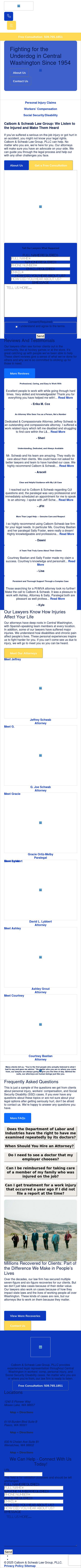 Calbom & Schwab, P.S.C. - Ellensburg WA Lawyers