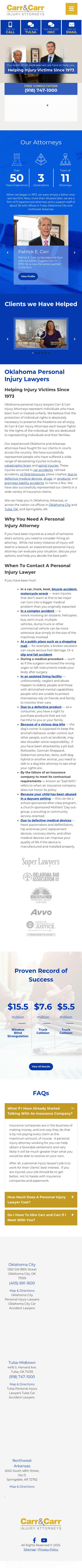 Carr & Carr, Attorneys at Law - Tulsa OK Lawyers