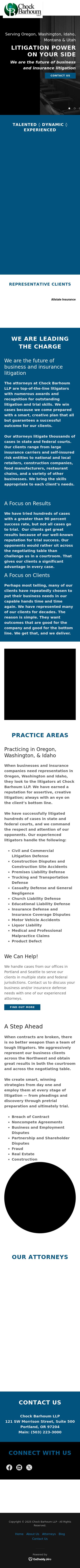Chock Barhoum LLP - Portland OR Lawyers