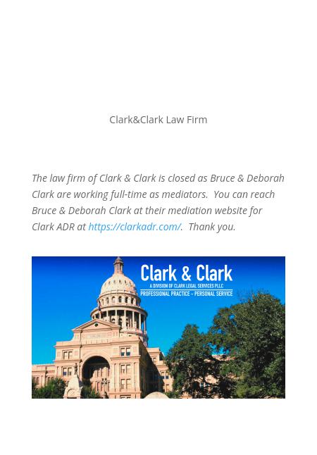 Clark and Clark - Austin TX Lawyers