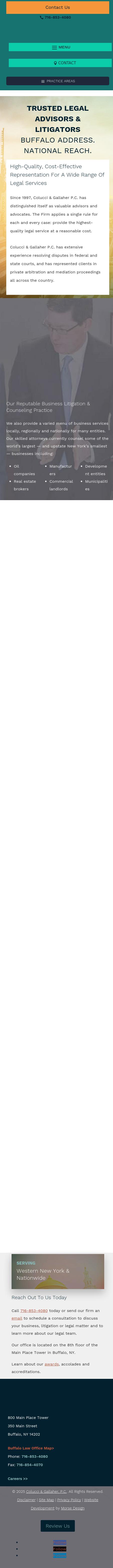 Colucci & Gallaher, P.C. - Buffalo NY Lawyers