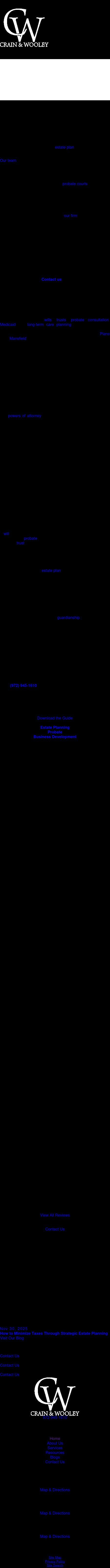 Crain & Wooley - Mansfield - Mansfield TX Lawyers