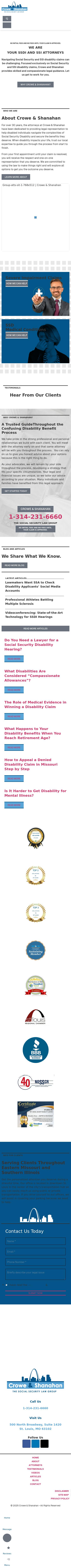 Crowe & Shanahan - St. Louis MO Lawyers