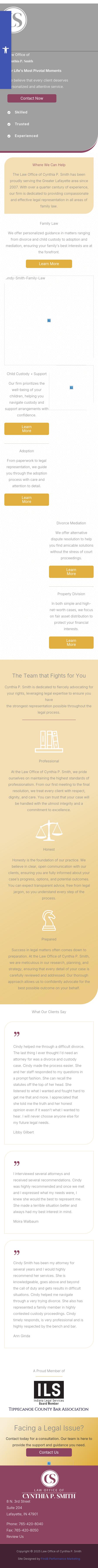 Cynthia P. Smith - Lafayette IN Lawyers
