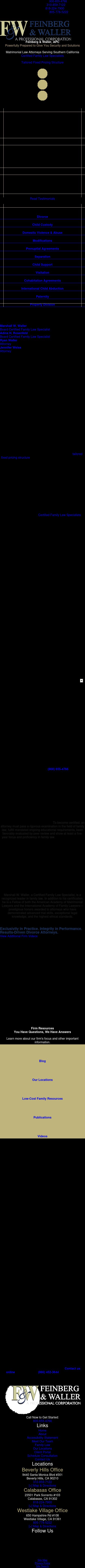 Feinberg & Waller - Calabasas CA Lawyers