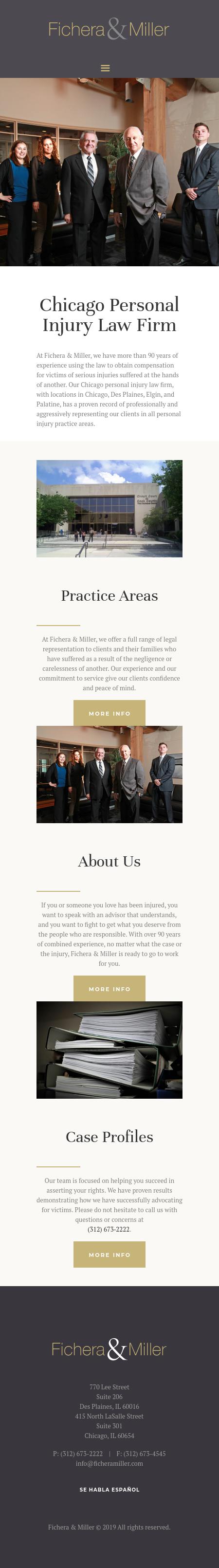 Fichera & Miller, P.C. - Chicago IL Lawyers