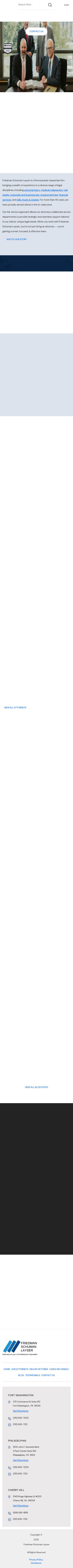 Friedman, Schuman, Applebaum and Nemeroff, P.C. - Doylestown PA Lawyers