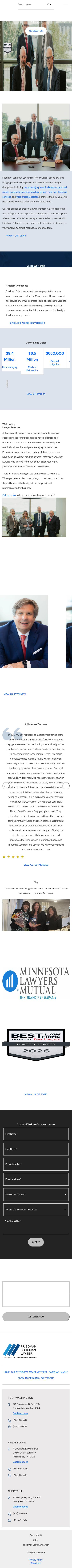 Friedman, Schuman, Applebaum and Nemeroff, P.C. - Wilmington DE Lawyers