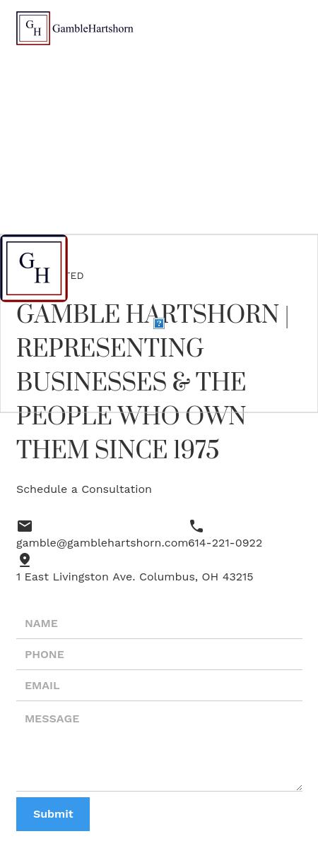 Gamble Hartshorn, LLC - Columbus OH Lawyers