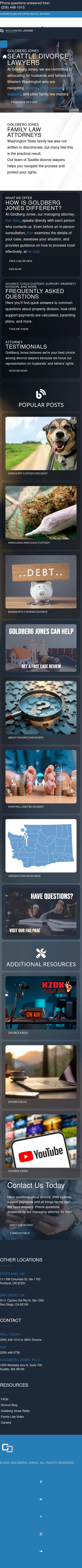 Goldberg Jones - Seattle WA Lawyers