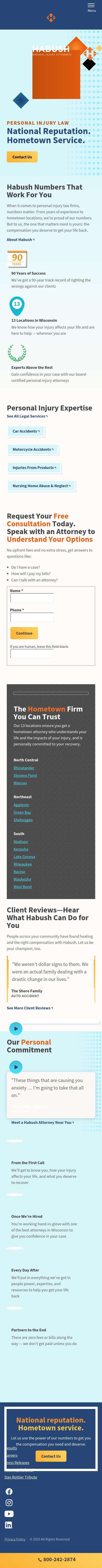 Habush Habush & Rottier S.C. - Wausau WI Lawyers