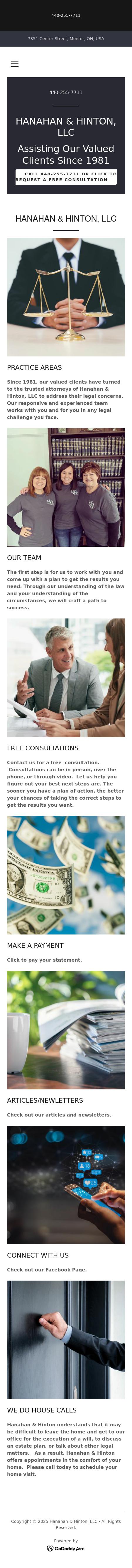 Hanahan & Hinton, LLC - Mentor OH Lawyers