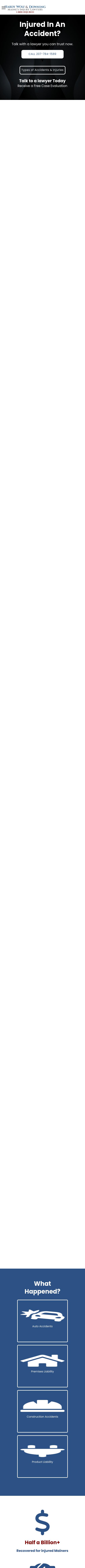 Hardy Wolf & Downing PA - Lewiston ME Lawyers