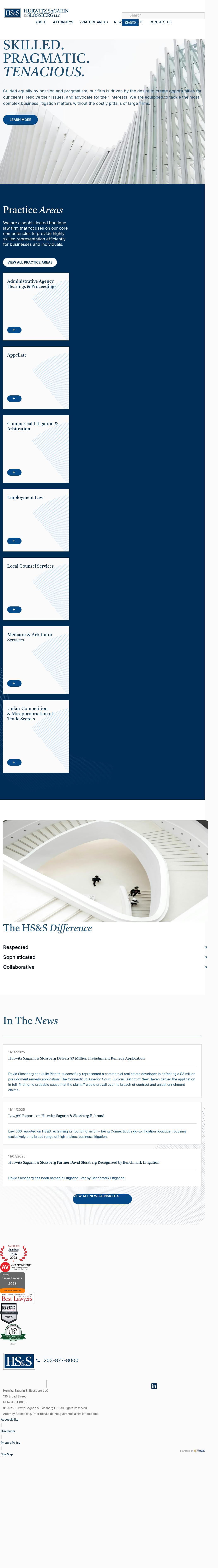 Hurwitz, Sagarin, Slossberg & Knuff, LLC - Milford CT Lawyers