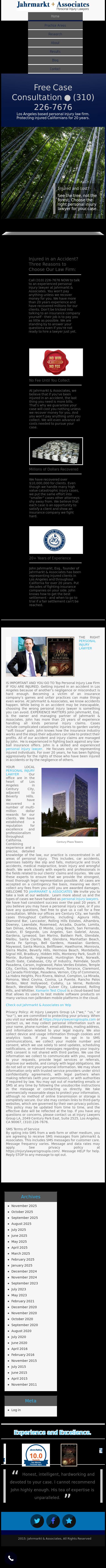 Jahrmarkt & Associates - Los Angeles CA Lawyers