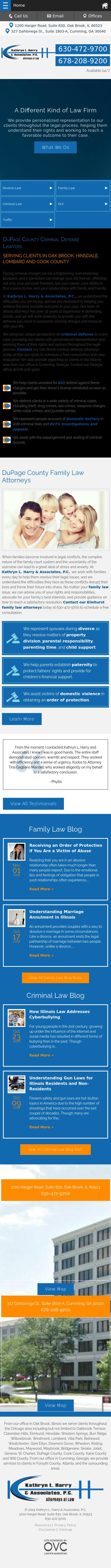 Kathryn L. Harry & Associates, P.C. - Oak Brook IL Lawyers