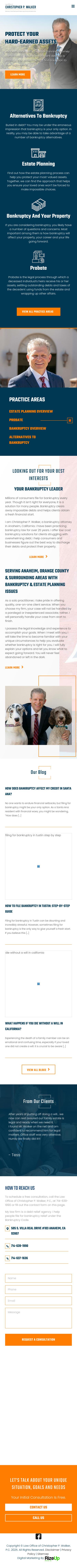 Law Office of Christopher P. Walker, P.C. - Anaheim Hills CA Lawyers