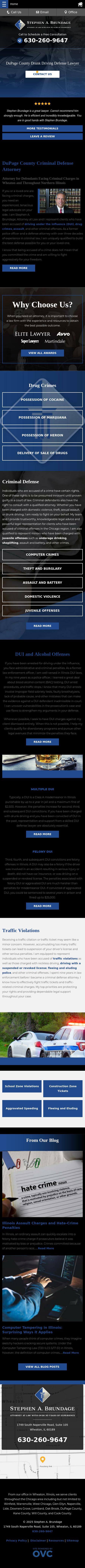 Law Office of Stephen A. Brundage - Wheaton IL Lawyers