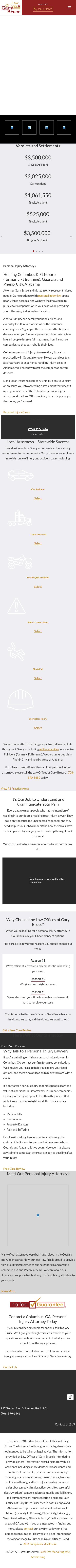 Law Offices of Gary Bruce, P.C. - Columbus GA Lawyers